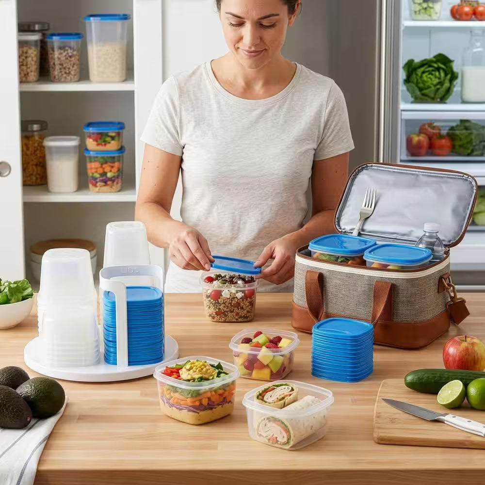 49-Pieces Food Storage Containers with Lids