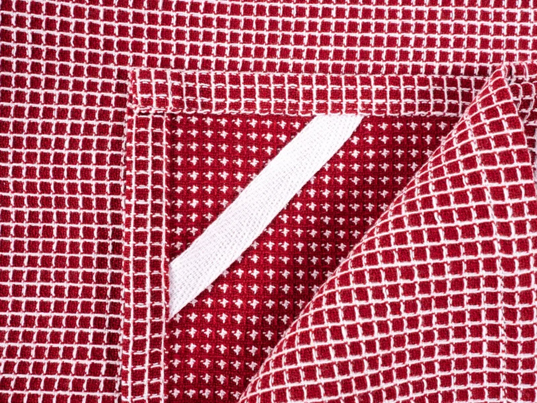 Cotton Stripe Waffle Dish Towel Kitchen Towel