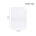 Kitchen Cutting Board Multifunctional Cut Vegetables and Fish Meat Chopping Board Two Sides Square Plastic for Household Picnic