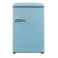 18 In. 2.5 Cu. Ft. Retro Single Door Refrigerator, Bebop Blue, Energy Star