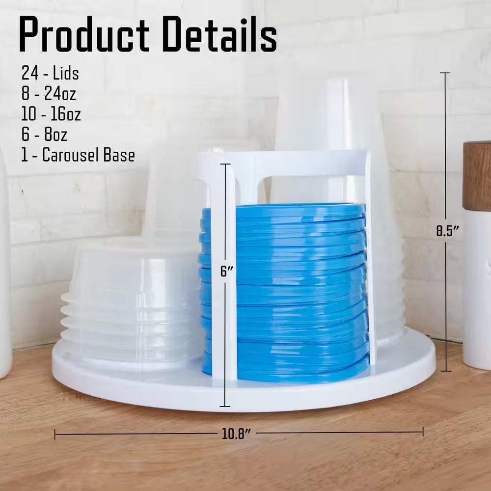 49-Pieces Food Storage Containers with Lids