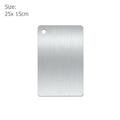 Kitchen Cutting Board Double Sided Cutting Boards for Kitchen Stainless Steel Chopping Board Food Grade Easy to Clean