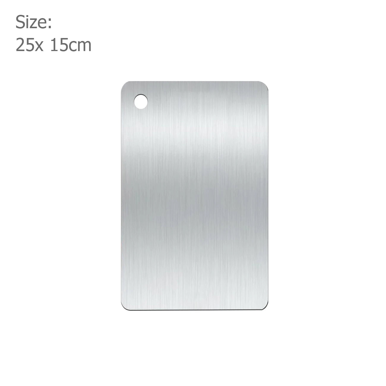 Kitchen Cutting Board Double Sided Cutting Boards for Kitchen Stainless Steel Chopping Board Food Grade Easy to Clean