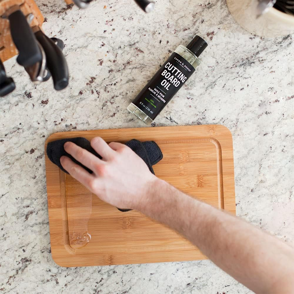 - Ultimate Cutting Board Maintenance Kit - Cutting Board Oil, Cutting Board Soap, Cutting Board Wax