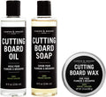 - Ultimate Cutting Board Maintenance Kit - Cutting Board Oil, Cutting Board Soap, Cutting Board Wax